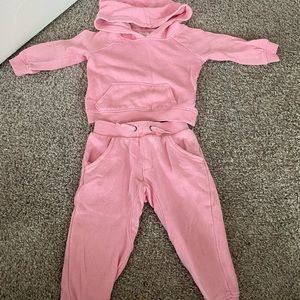 Pink && Burgundy jogging suit bundle